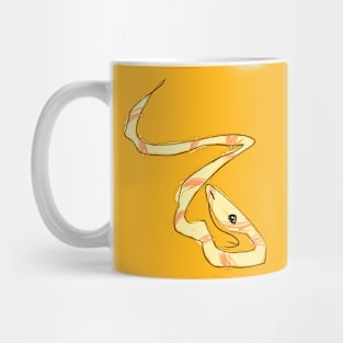 Yellow Sketchy Snake Mug